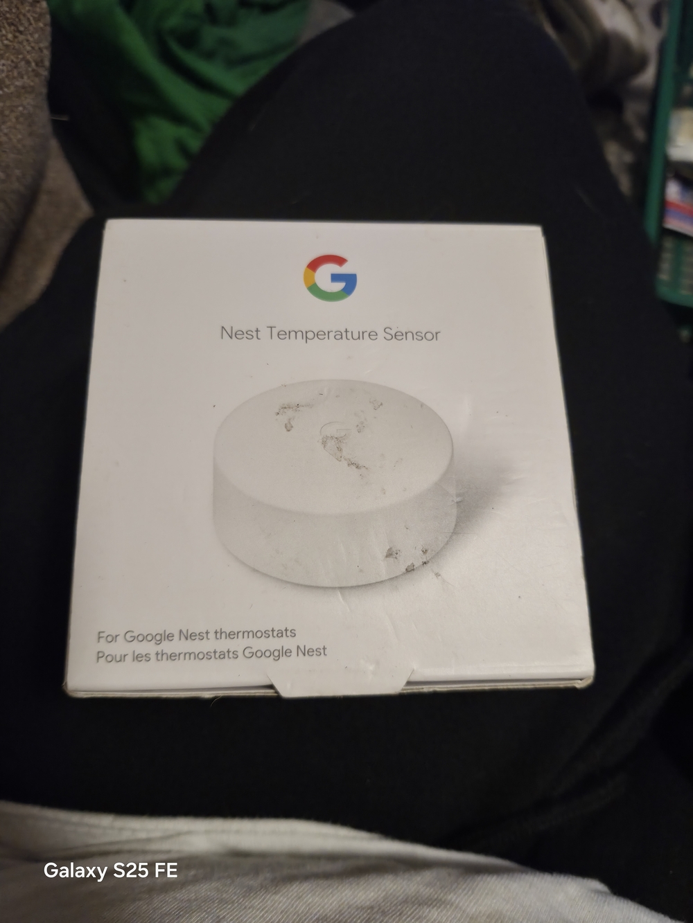 Google Nest Temperature Sensor 2nd Gen New In Box